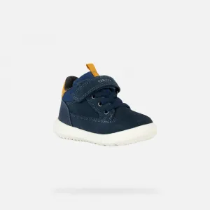 Dark Blue Girls Ankle Boots Geox Hyroo - Girls