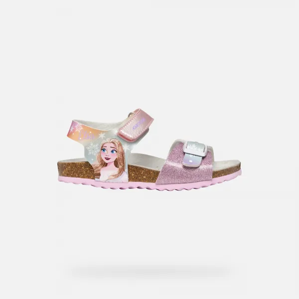 Pink Girls' Sandals Geox Adriel - Girls