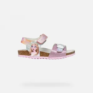 Pink Girls' Sandals Geox Adriel - Girls