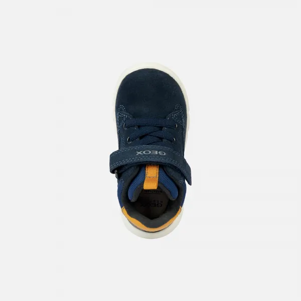 Dark Blue Girls Ankle Boots Geox Hyroo - Girls