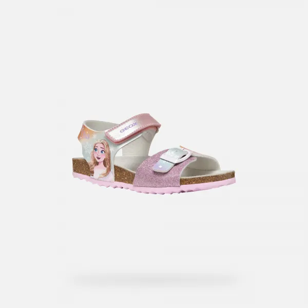 Pink Girls' Sandals Geox Adriel - Girls