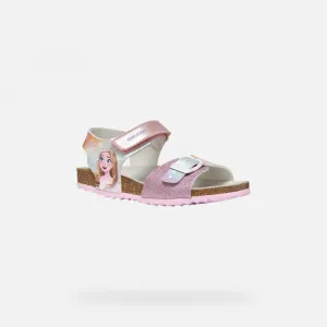 Pink Girls' Sandals Geox Adriel - Girls
