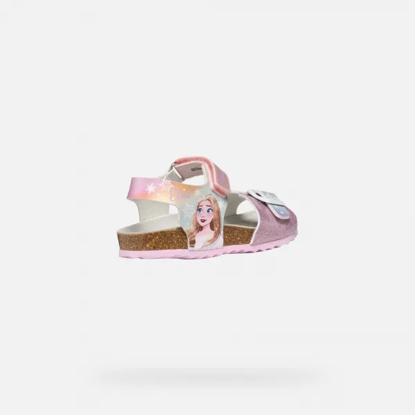 Pink Girls' Sandals Geox Adriel - Girls