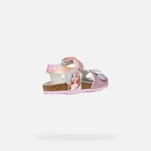 Pink Girls' Sandals Geox Adriel - Girls