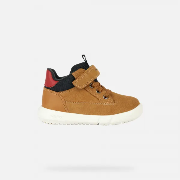 Yellow Girls Ankle Boots Geox Hyroo - Girls