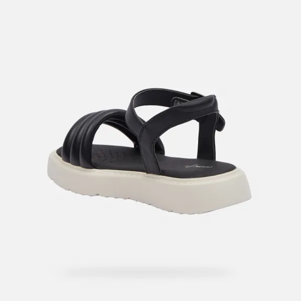Black Girls Sandals Geox Kodette - Girls