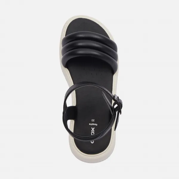 Black Girls Sandals Geox Kodette - Girls