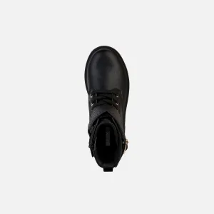 Black Girls Ankle Boots Geox Eclair - Girls