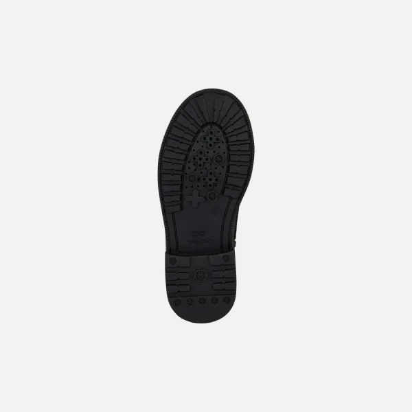 Black Girls Ankle Boots Geox Eclair - Girls