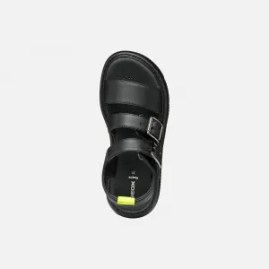 Black Girls Sandals Geox Kodette - Girls