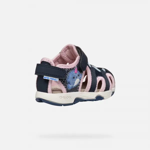 Blue Girls Sandals Geox - Girls