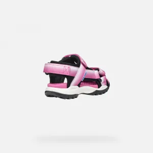 Pink Girls' Sandals Geox Borealis - Girls