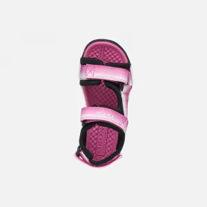 Pink Girls' Sandals Geox Borealis - Girls