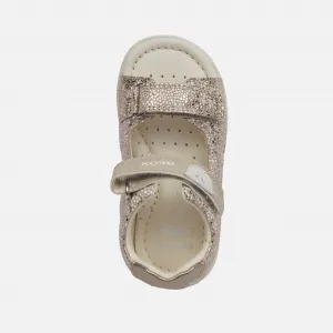Beige Girls Sandals Geox Macchia - Girls