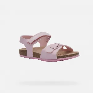 Pink Girls' Sandals Geox Adriel - Girls