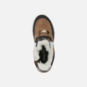 Light Brown Girls' Ankle Boots Geox Flexyper AB - Girls