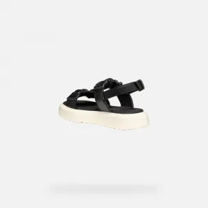 Black Girls Sandals Geox Kodette - Girls