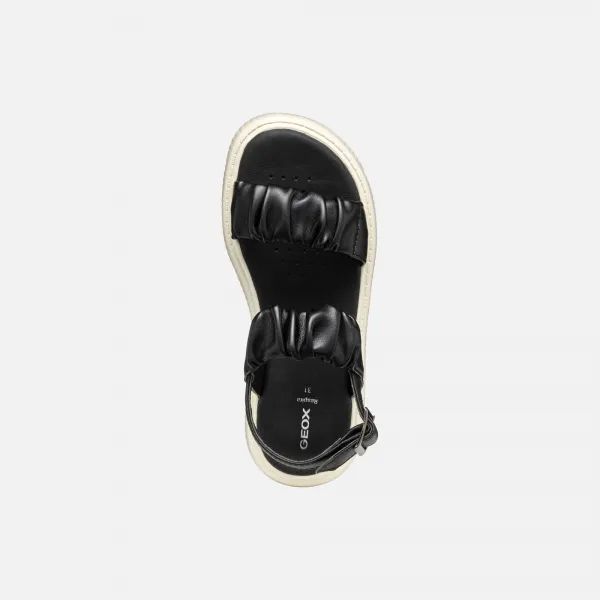 Black Girls Sandals Geox Kodette - Girls