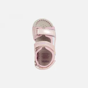 Pink Girls Sandals Geox Flaffee - Girls