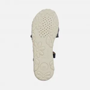 Dark Blue Girls' Sandals Geox Haiti - Girls