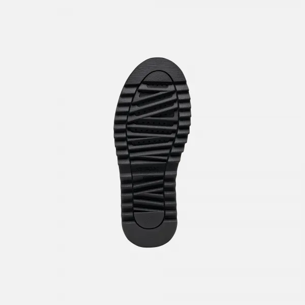 Black Girls Ankle Boots Geox Gillyja - Girls