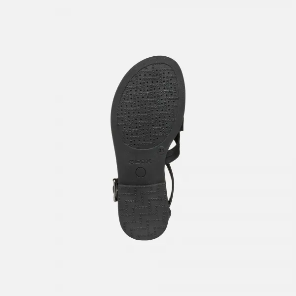 Black Girls' Sandals Geox Karly - Girls