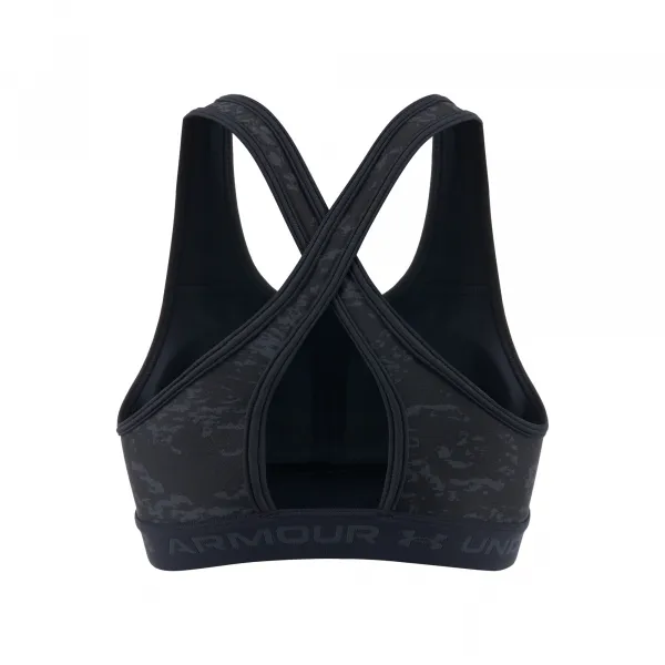 Women's Sports Compression Bra Under Amour Crossback Mid Print