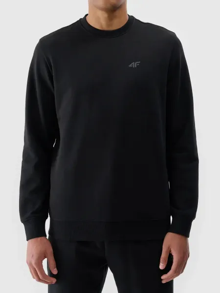 Pánska mikina 4F SWEATSHIRT-WMM00TSWSM1767-20S-DEEP BLACK