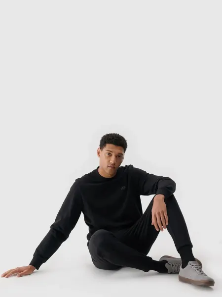 Pánska mikina 4F SWEATSHIRT-WMM00TSWSM1767-20S-DEEP BLACK