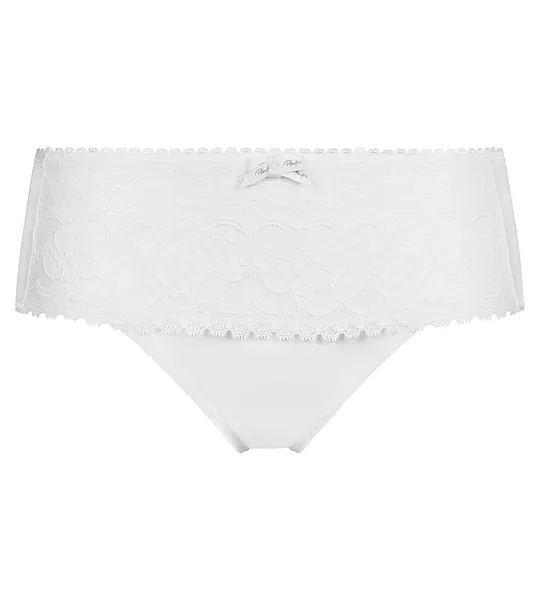 PLAYTEX RCS FLOWER ELEGANCE MIDI BRIEF - Dámske čipkované nohavičky - biela