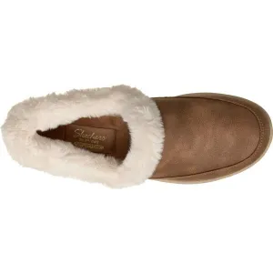 Skechers COZY ESCAPE Dámske zateplené papuče, hnedá, veľkosť