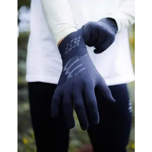 Compressport 3D THERMO GLOVES Unisex bežecké rukavice, čierna, veľkosť