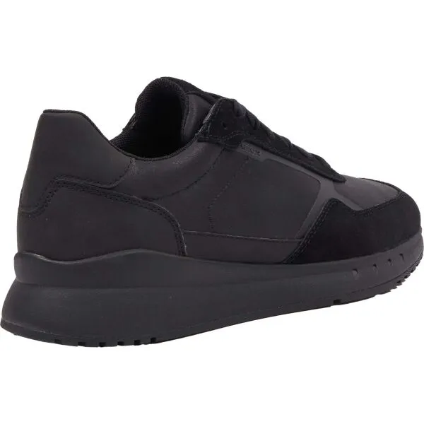Black men's sneakers Geox Branthon - Men's