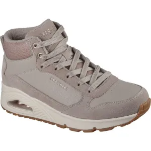 Skechers UNO - STACRE SHINE Dámska vychádzková obuv, sivá, veľkosť
