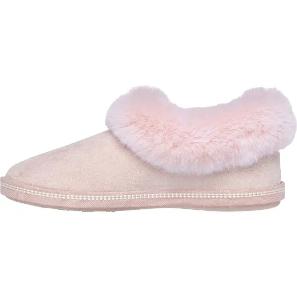 Skechers COZY CAMPFIRE Dámske zateplené papuče, ružová, veľkosť