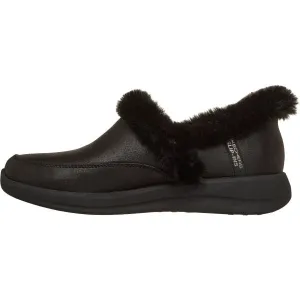 Skechers COZY ESCAPE Dámske zateplené papuče, čierna, veľkosť