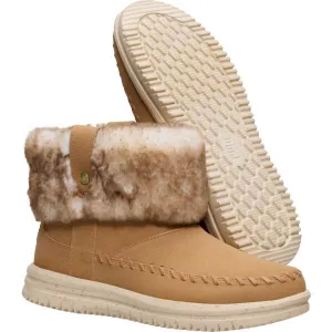 HEY DUDE CAMDEN CUFF CLASSIC COZY Dámska zimná obuv, hnedá, veľkosť