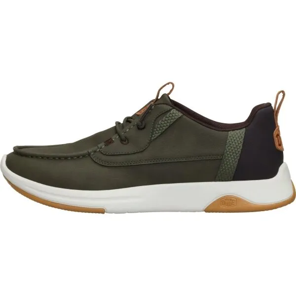 HEY DUDE WALLY DRIFT CLASSIC Pánska voľnočasová obuv, khaki, veľkosť
