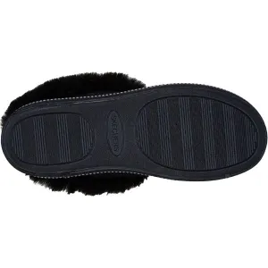 Skechers COZY CAMPFIRE Dámske zateplené papuče, čierna, veľkosť