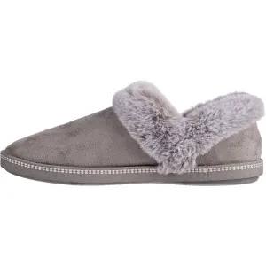 Skechers COZY CAMPFIRE Dámske zateplené papuče, sivá, veľkosť