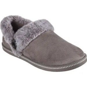 Skechers COZY CAMPFIRE Dámske zateplené papuče, sivá, veľkosť
