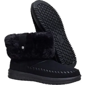HEY DUDE CAMDEN CUFF CLASSIC COZY Dámska zimná obuv, čierna, veľkosť