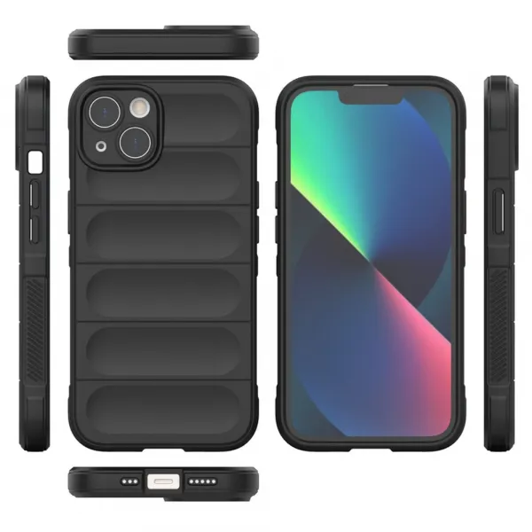 Wency Magic Shield obal, iPhone 14, čierny