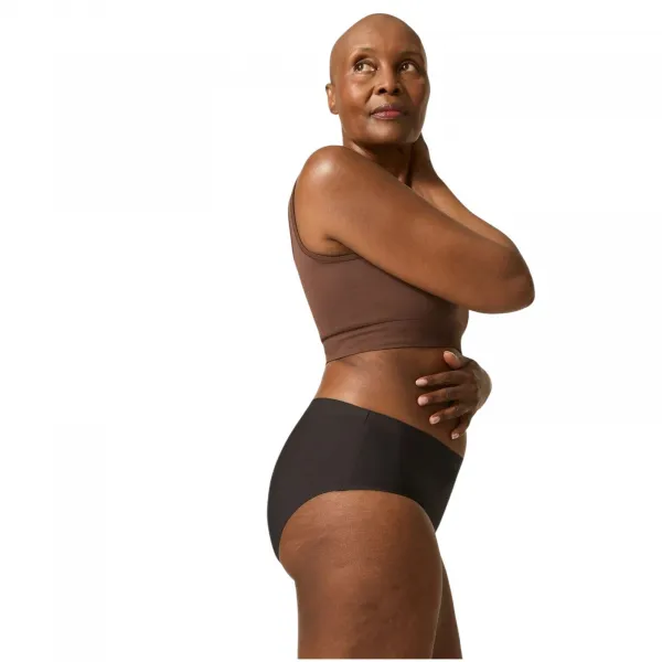 Menštruačné nohavičky Modibodi bezšvové Seamfree Boyleg Moderate-Heavy (SFBLMHBLAW) M
