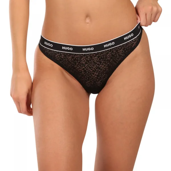 3PACK dámske tangá HUGO viacfarebné (50535265 962) M