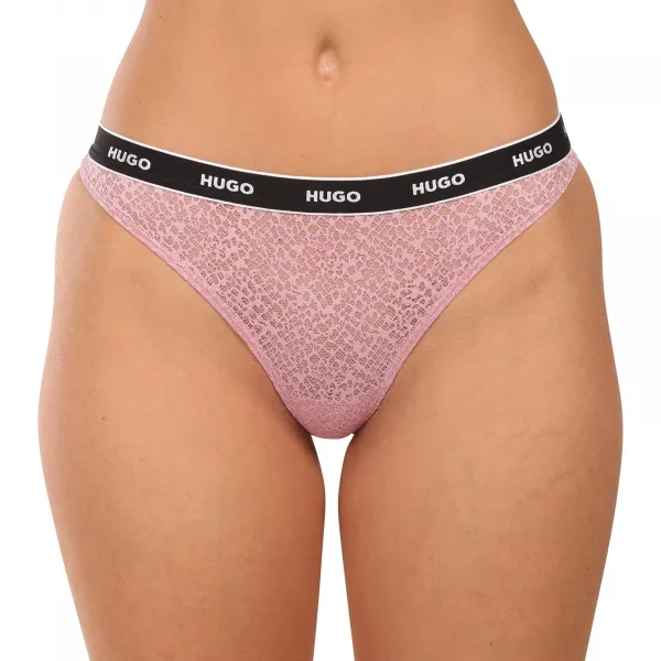 3PACK dámske tangá HUGO viacfarebné (50535265 962) M