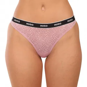 3PACK dámske tangá HUGO viacfarebné (50535265 962) M