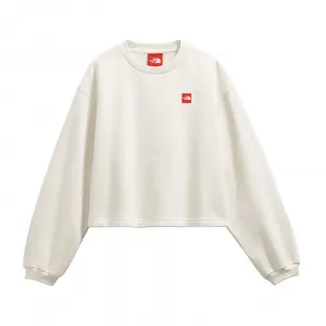 The North Face Red Box Crew W "White Dune" (NF0A8EFYQLI)