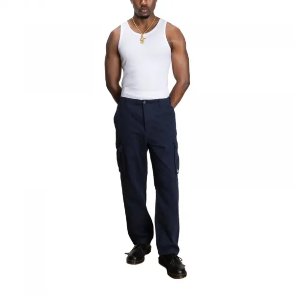 Patta Straight Cargo Pants "Parisian Night" (4100-338-0019-202)