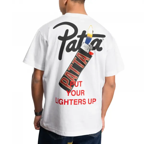 Patta Lighters T-Shirt "White" (1000-290-0095-002)